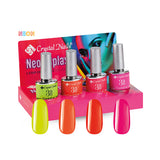 NEON SPLASH 3 STEP CRYSTALAC SET 4 X 0.14 fl oz