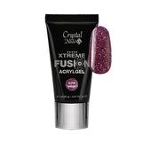 XTREME FUSION ACRYLGEL - GLITTER BURGUNDY